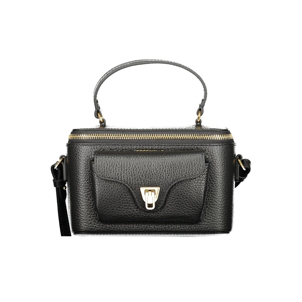 Coccinelle Black Leather Women Handbag | Regal Royce