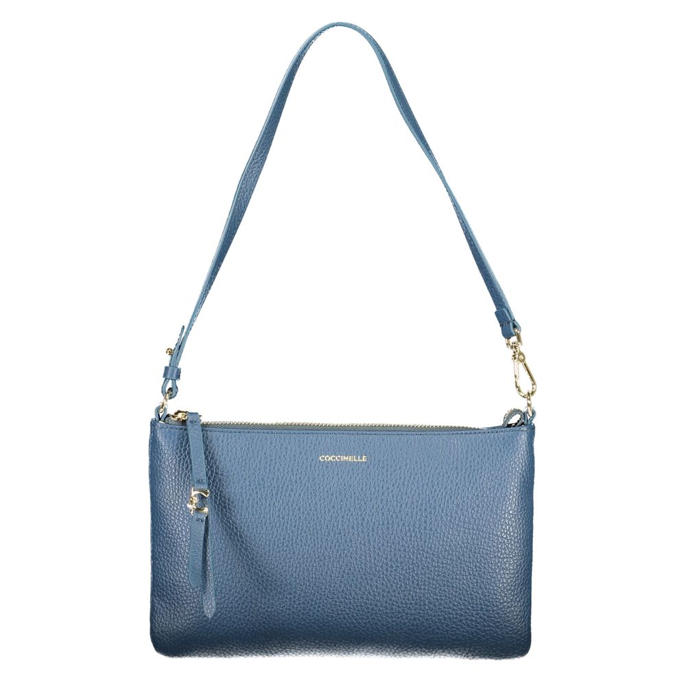 Coccinelle Blu Leather Woman Bag | Regal Royce