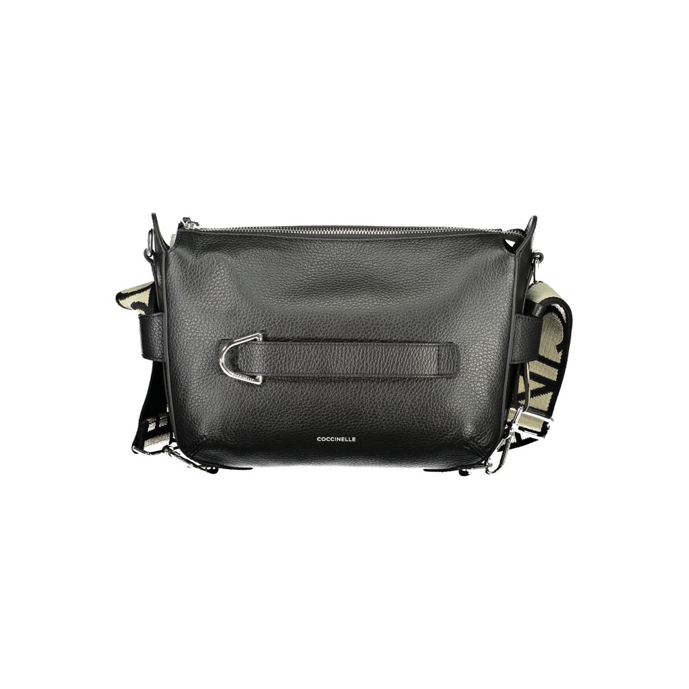 Coccinelle Nero Pelle Women Shoulder Bag | Regal Royce