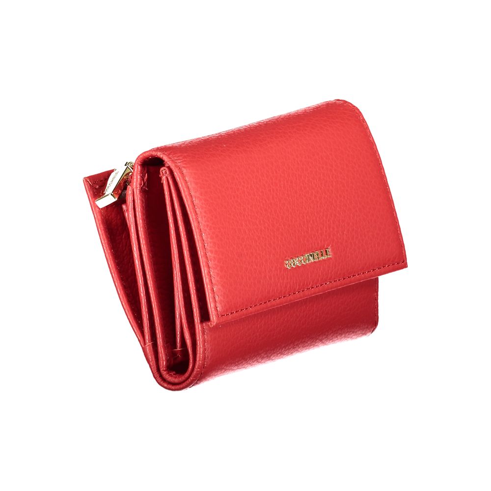Coccinelle Rosso Leather Women Wallet | Regal Royce