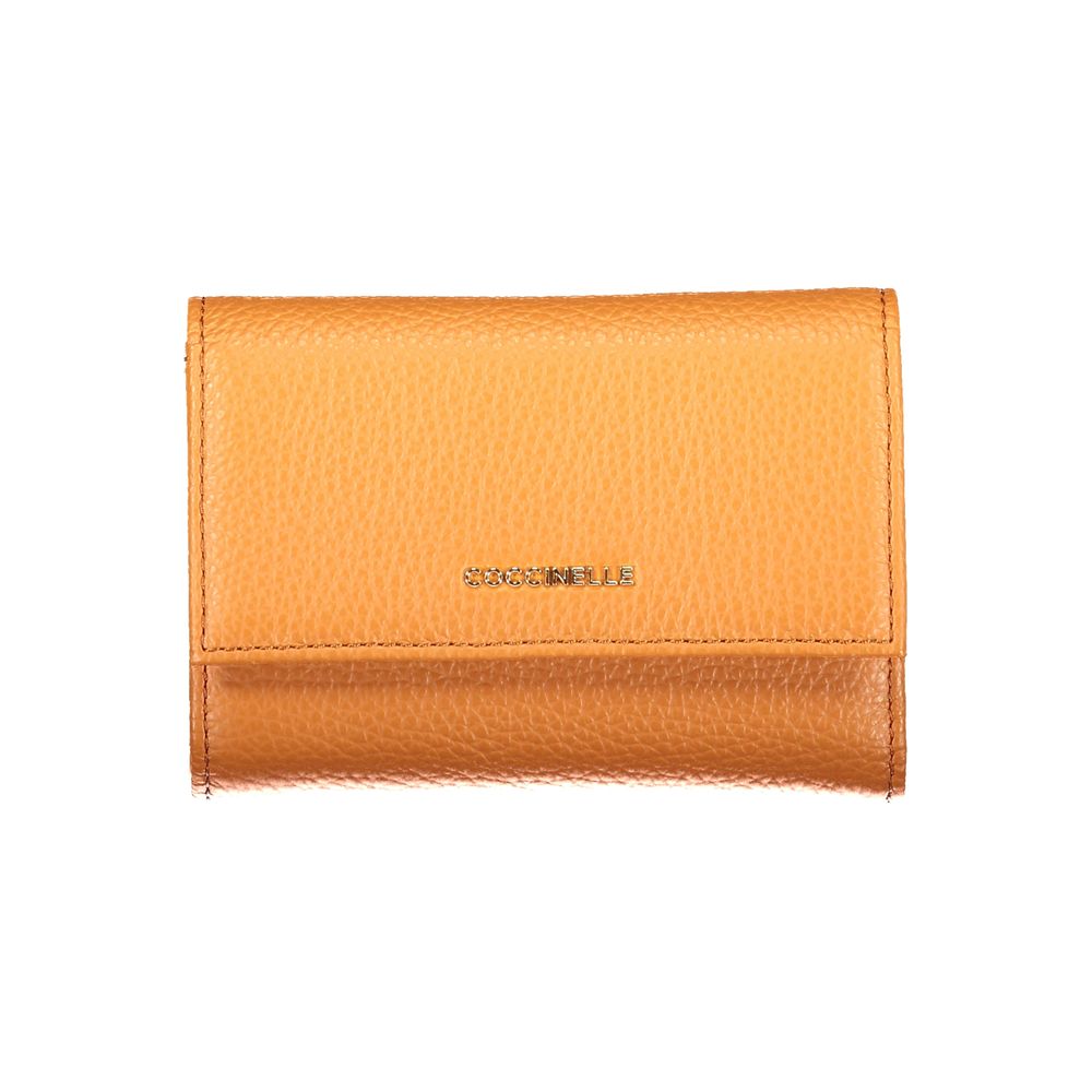 Coccinelle Arancione Pelle Women Wallet | Regal Royce