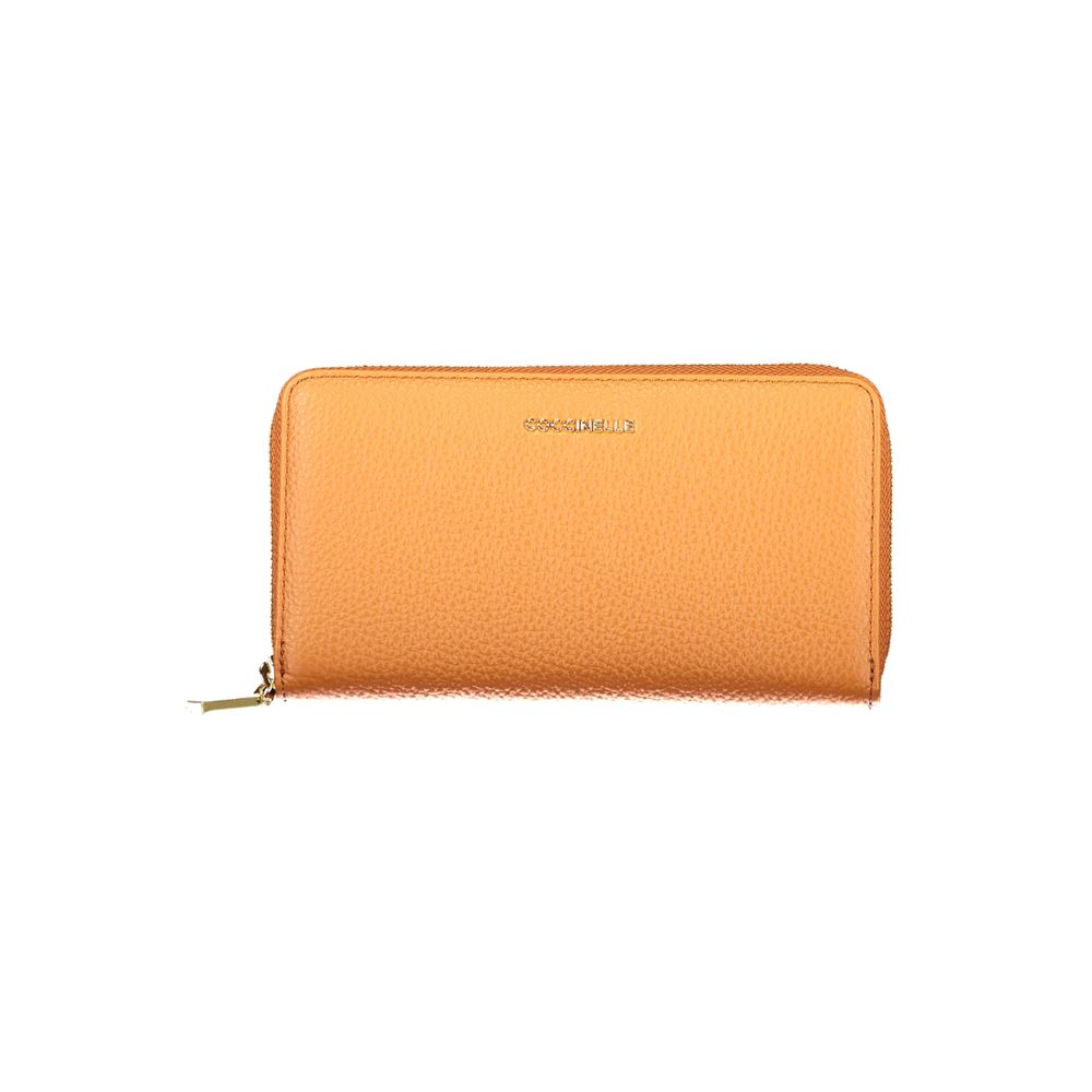 Coccinelle Arancione Leather Women Wallet | Regal Royce