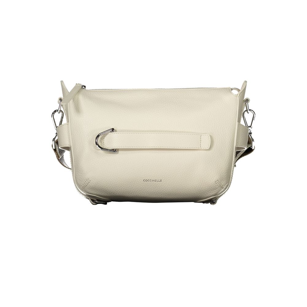 Coccinelle Bianco Leather Women Handbag | Regal Royce