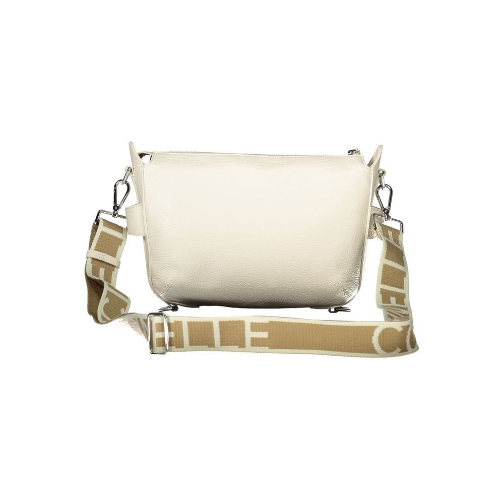 Coccinelle Bianco Leather Women Handbag | Regal Royce