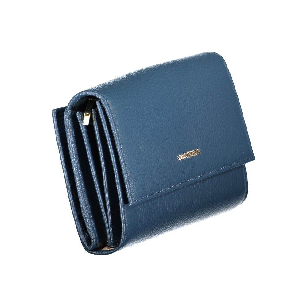 Coccinelle Blue Leather Women Wallet | Regal Royce