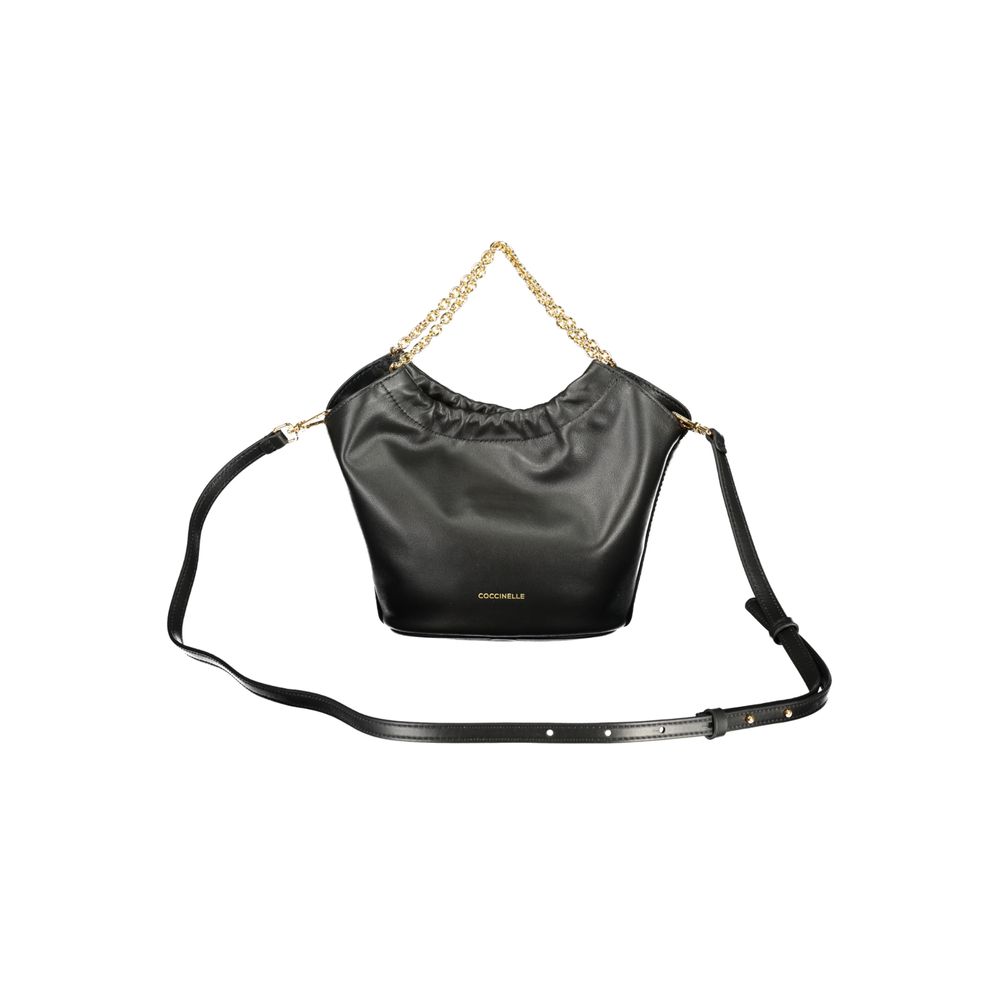 Coccinelle Black Leather Women Handbag | Regal Royce