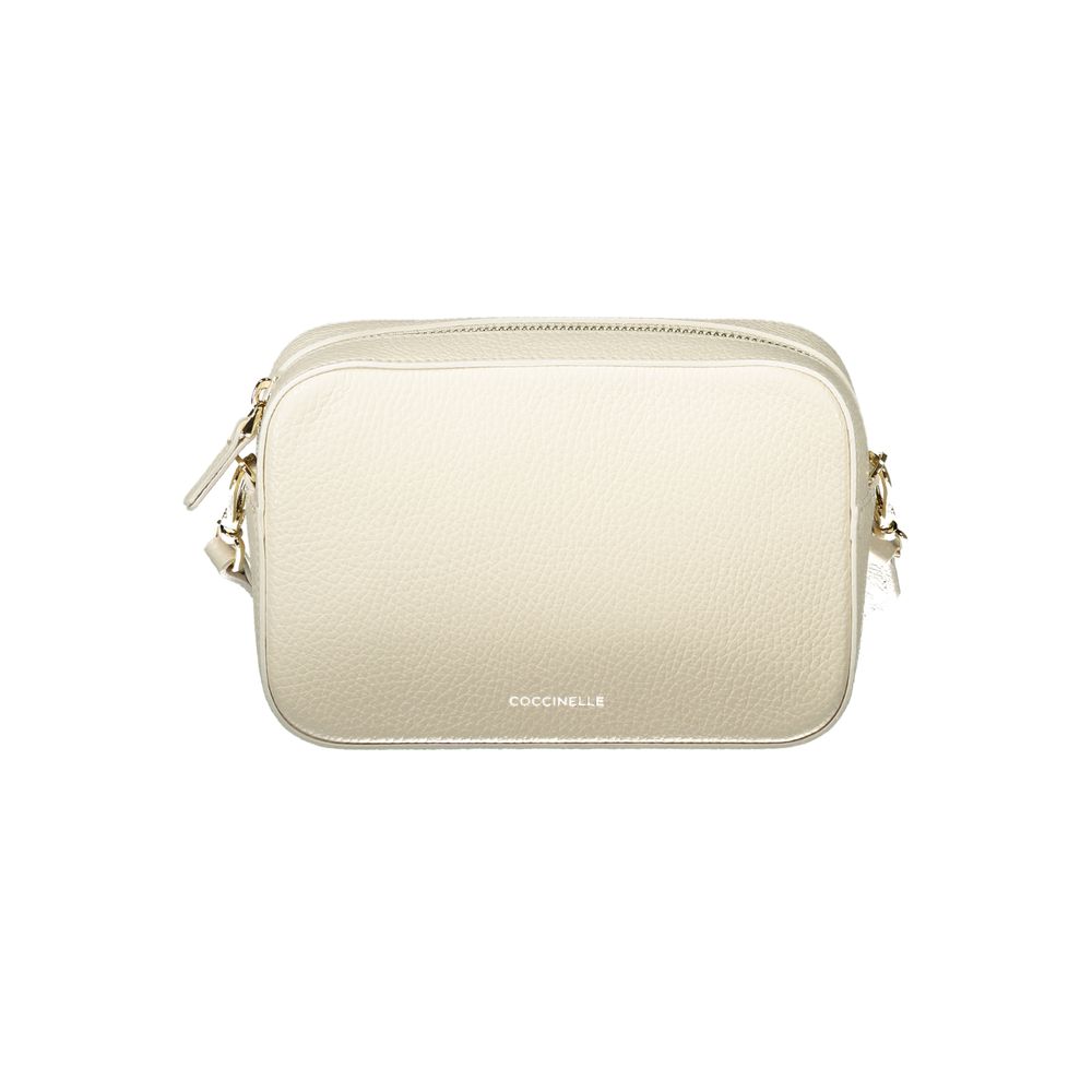 Coccinelle Bianco Leather Women Handbag | Regal Royce