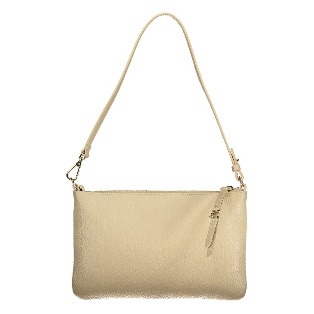 Coccinelle Beige Leather Women Handbag | Regal Royce