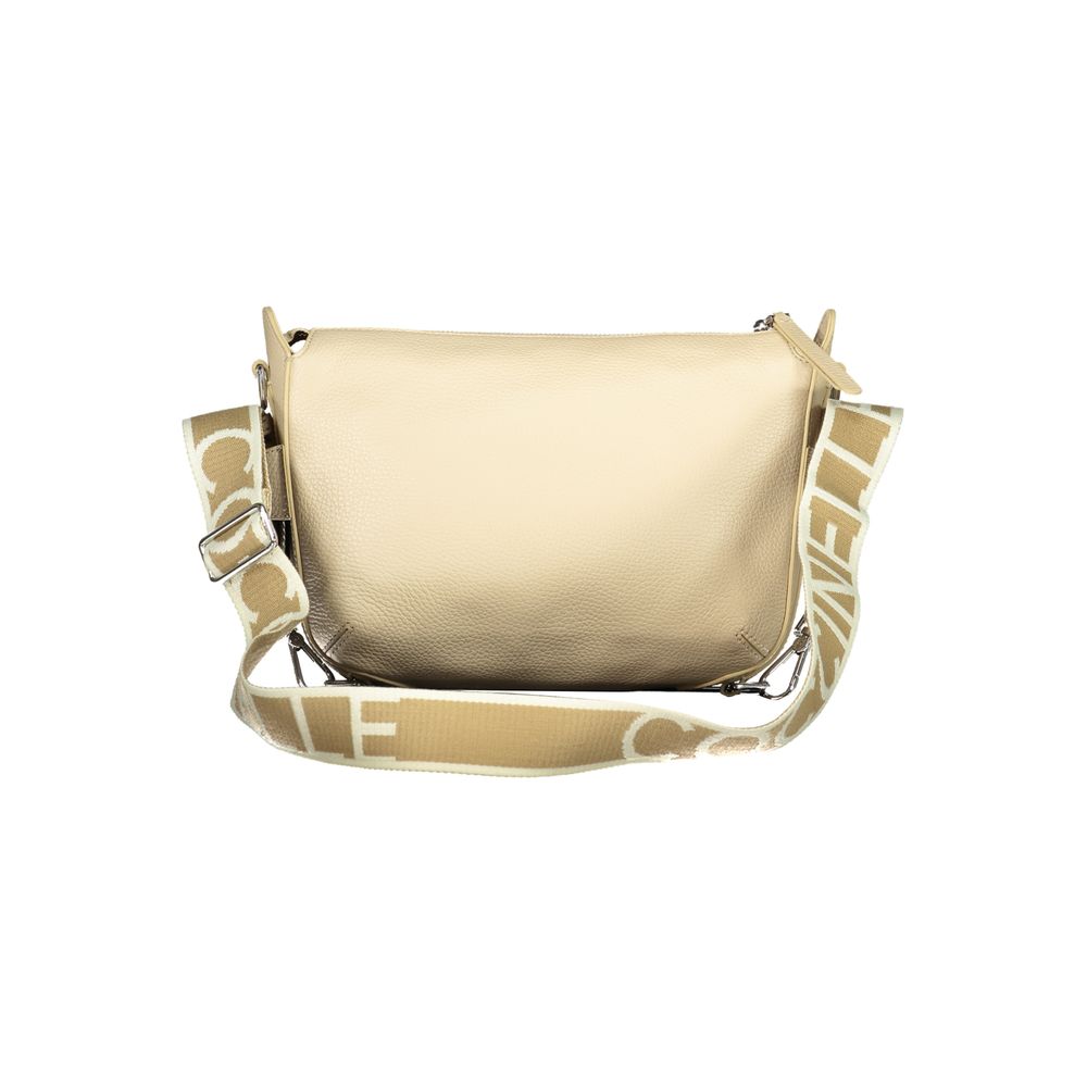 Coccinelle Beige Leather Handbag | Regal Royce