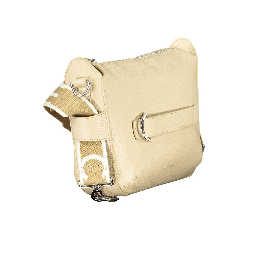 Coccinelle Beige Leather Handbag | Regal Royce