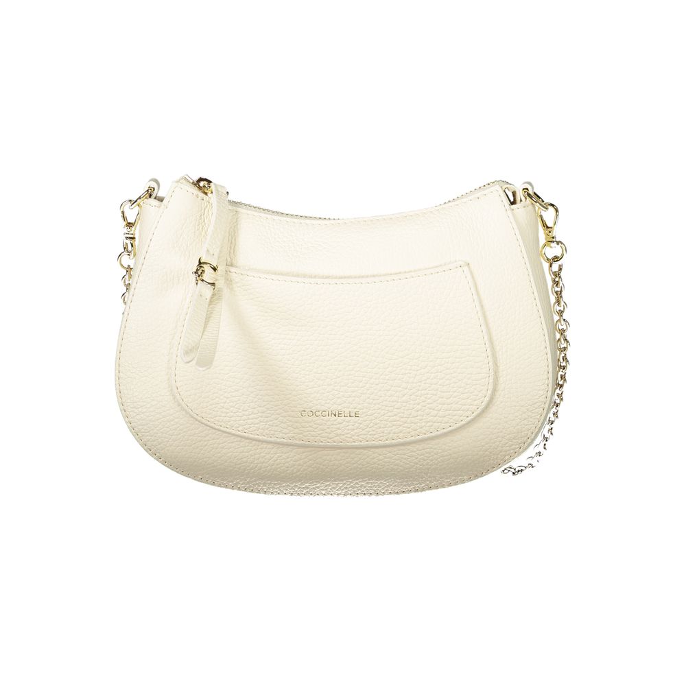 Coccinelle White Leather Handbag | Regal Royce