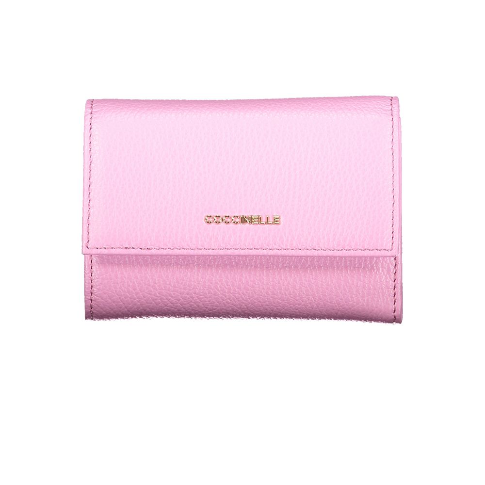 Coccinelle Purple Leather Wallet | Regal Royce