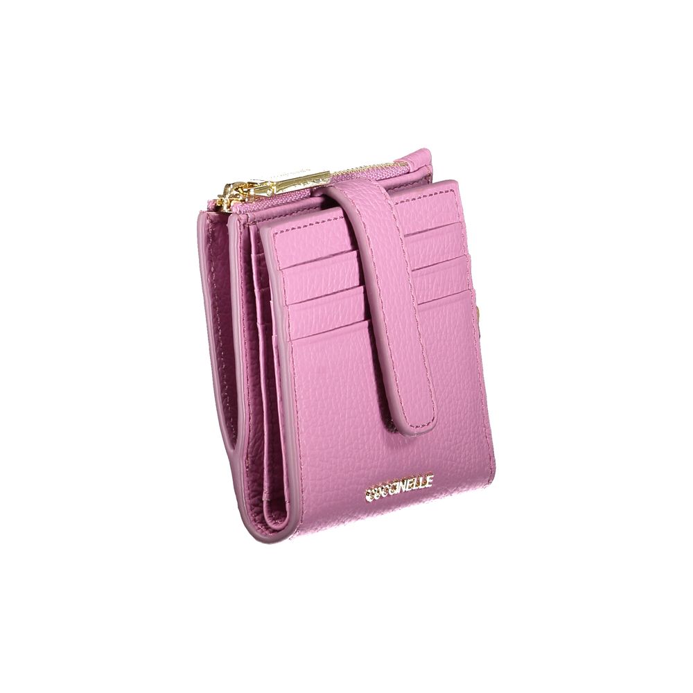Coccinelle Purple Leather Wallet | Regal Royce