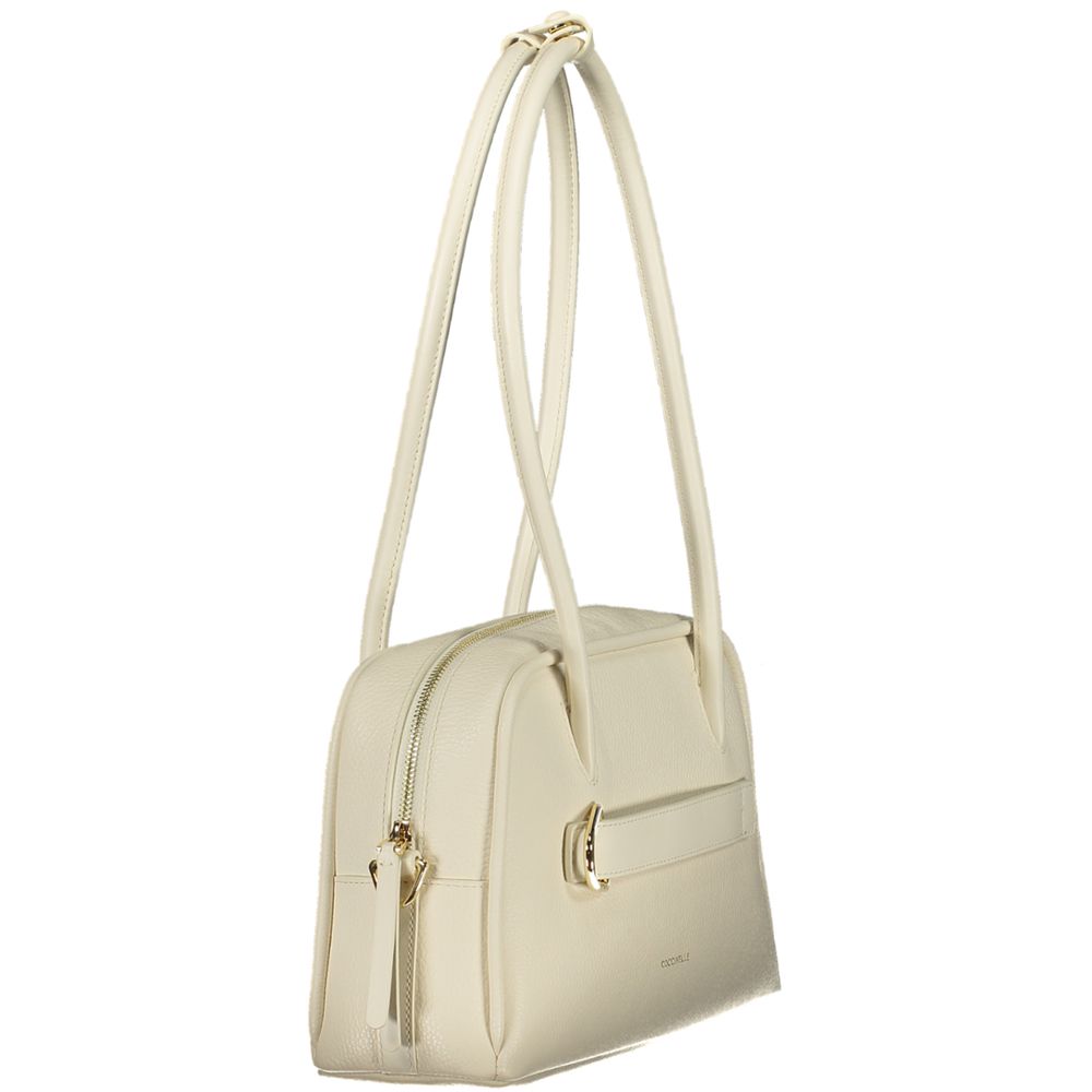 Coccinelle White Leather Handbag | Regal Royce