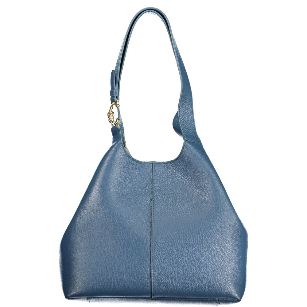 Coccinelle Blue Leather Handbag | Regal Royce