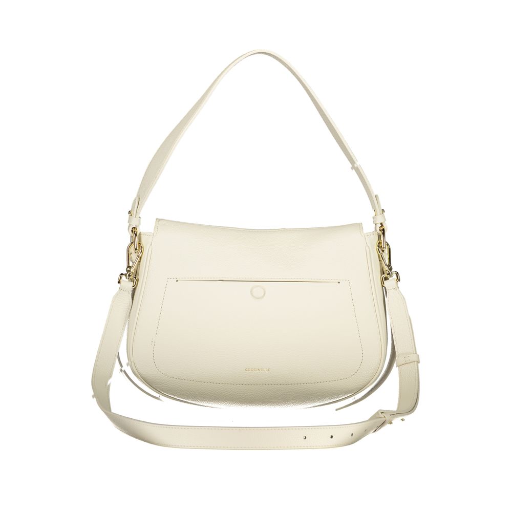 Coccinelle White Leather Handbag | Regal Royce