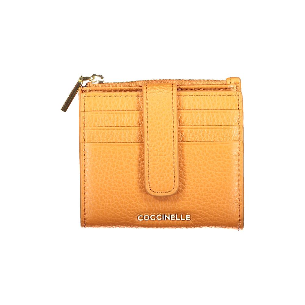 Coccinelle Orange Leather Wallet | Regal Royce