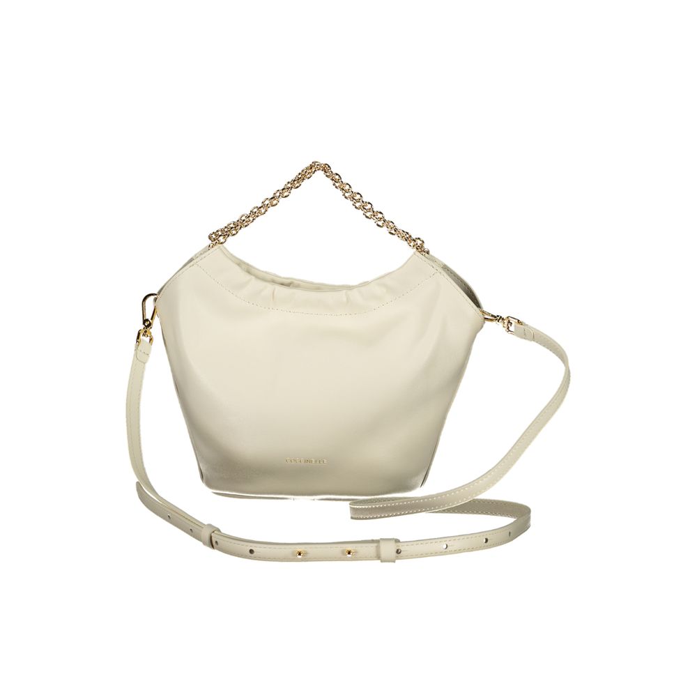 Coccinelle White Leather Handbag | Regal Royce