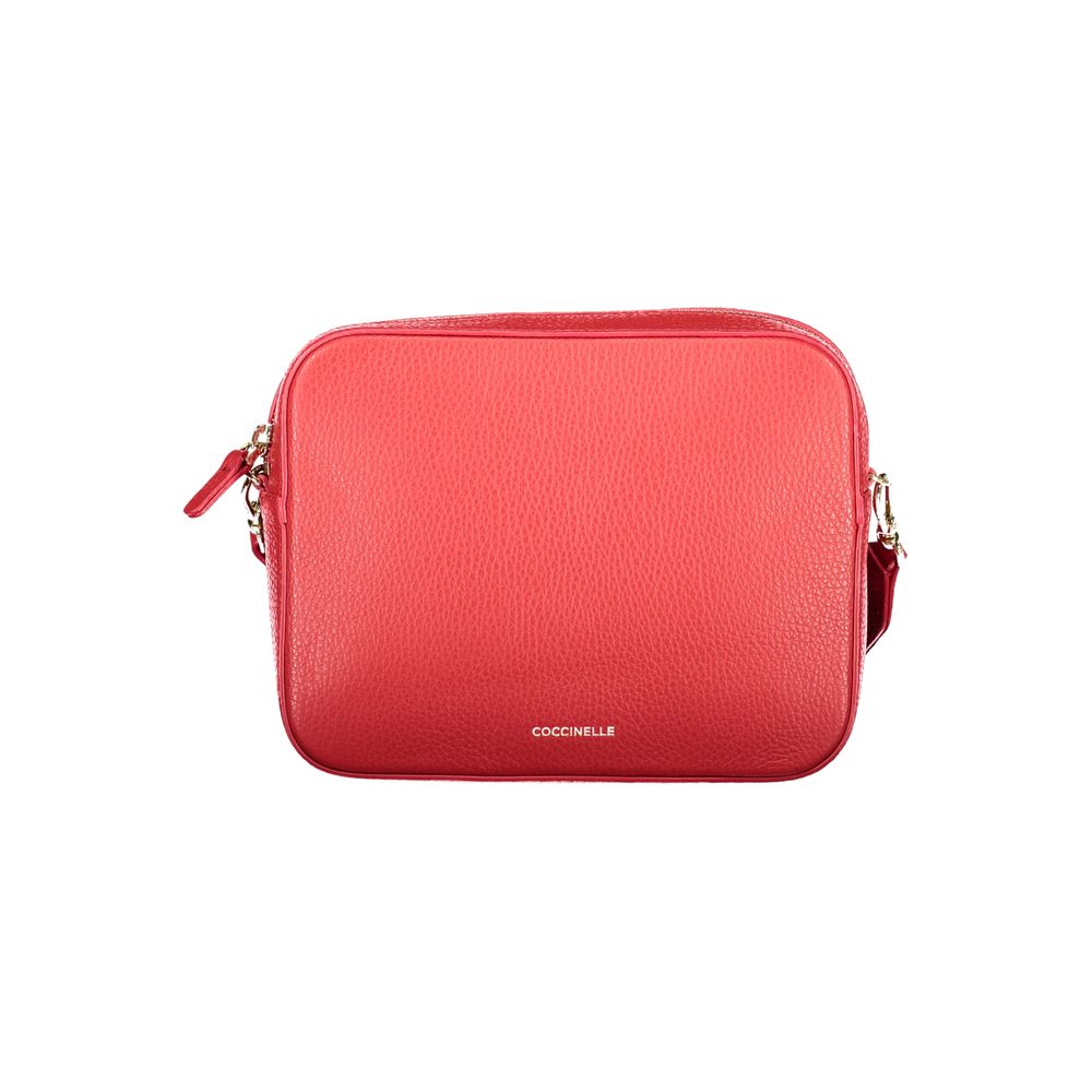 Coccinelle Red Leather Handbag | Regal Royce