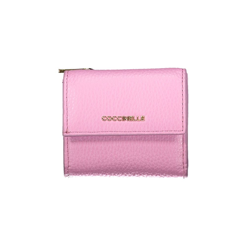 Coccinelle Purple Leather Wallet | Regal Royce