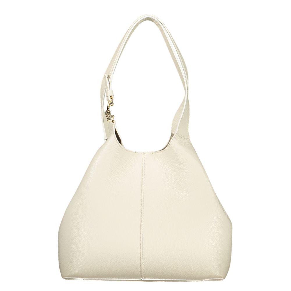 Coccinelle White Leather Handbag | Regal Royce