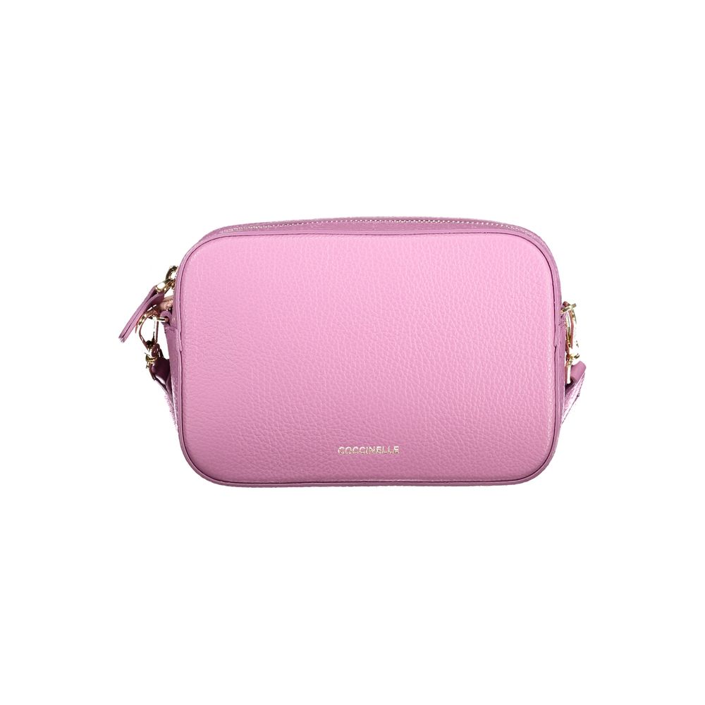 Coccinelle Purple Leather Handbag | Regal Royce