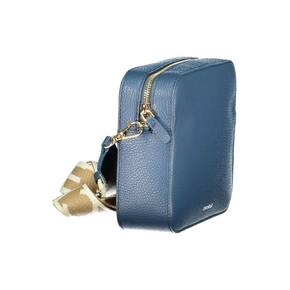 Coccinelle Blue Leather Handbag | Regal Royce