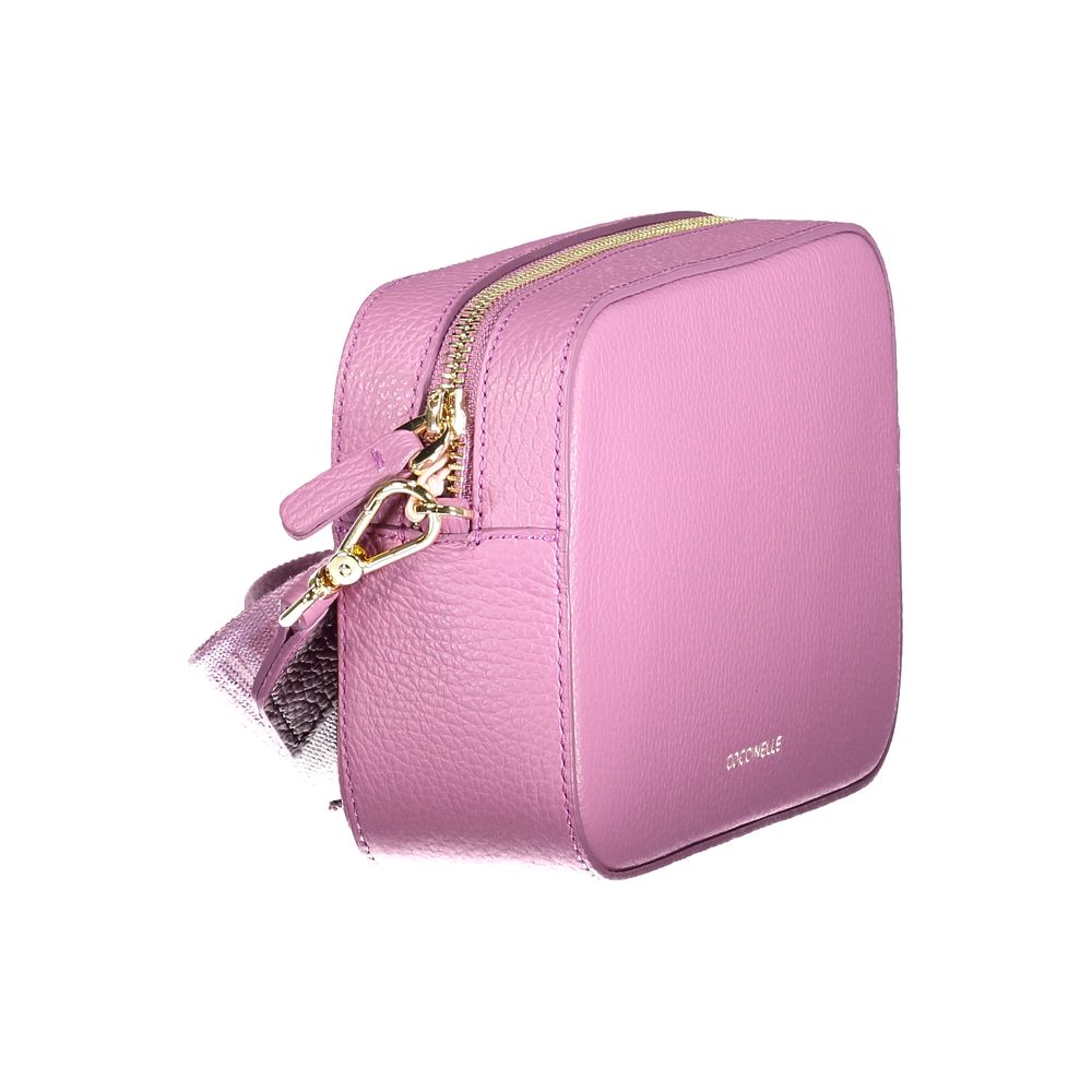 Coccinelle Purple Leather Handbag | Regal Royce