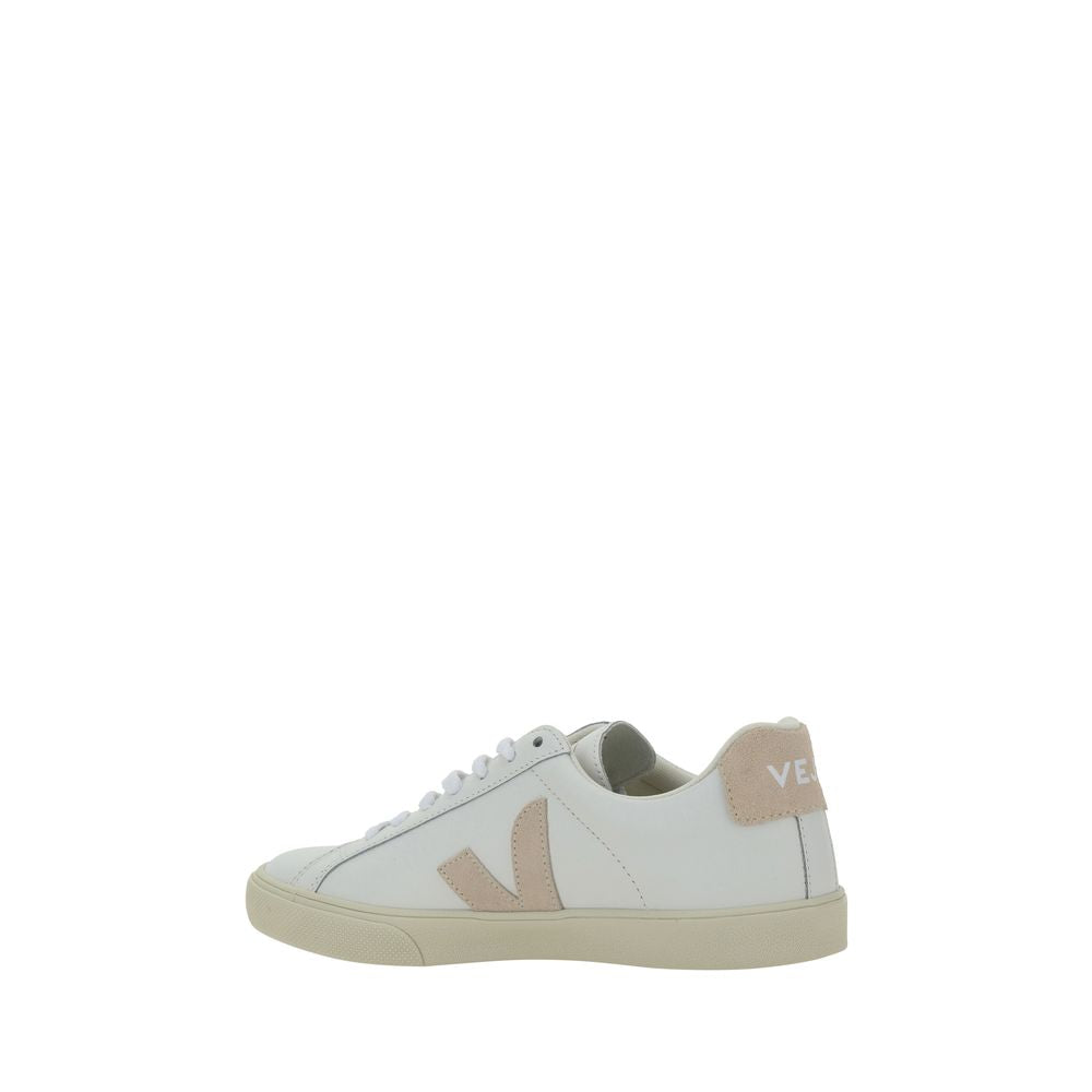 Veja White Calf Leather Bos Taurus Sneakers | Regal Royce