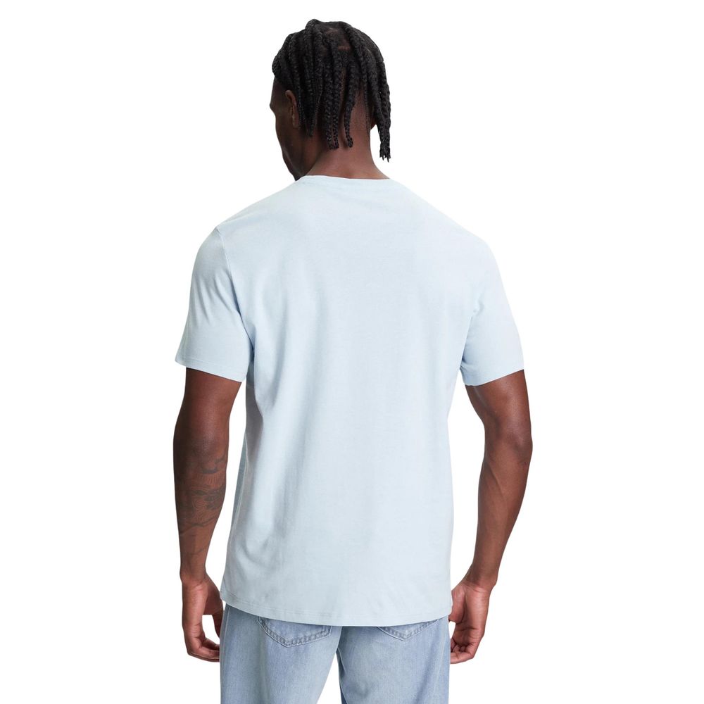 Calvin Klein Jeans Blue Cotton T-Shirt | Regal Royce