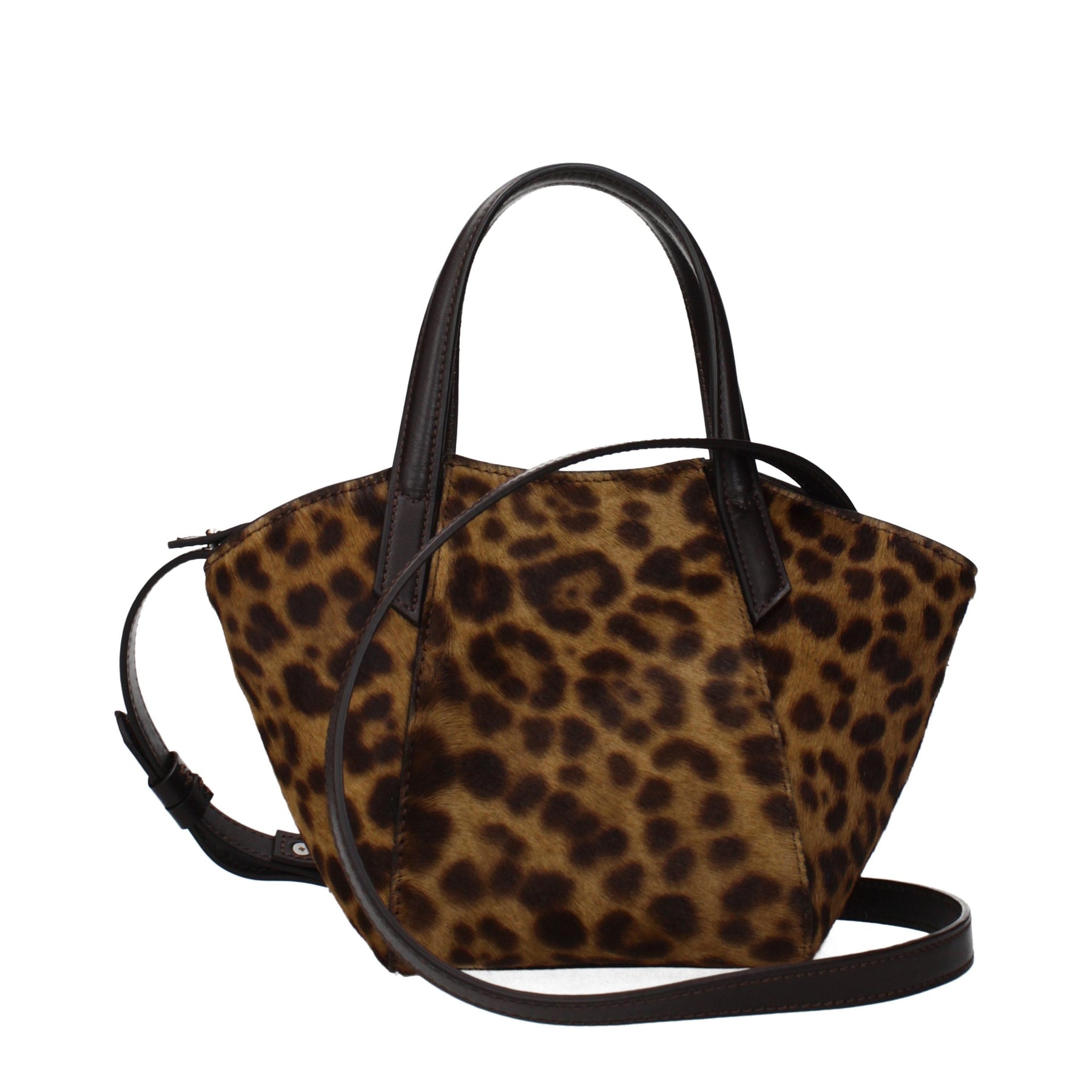 Dondup Brown Horsehair Handbag | Regal Royce