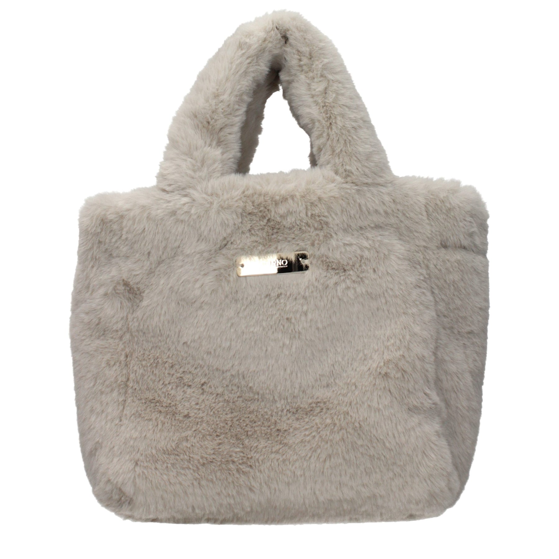 Herno Gray Fur Handbag | Regal Royce