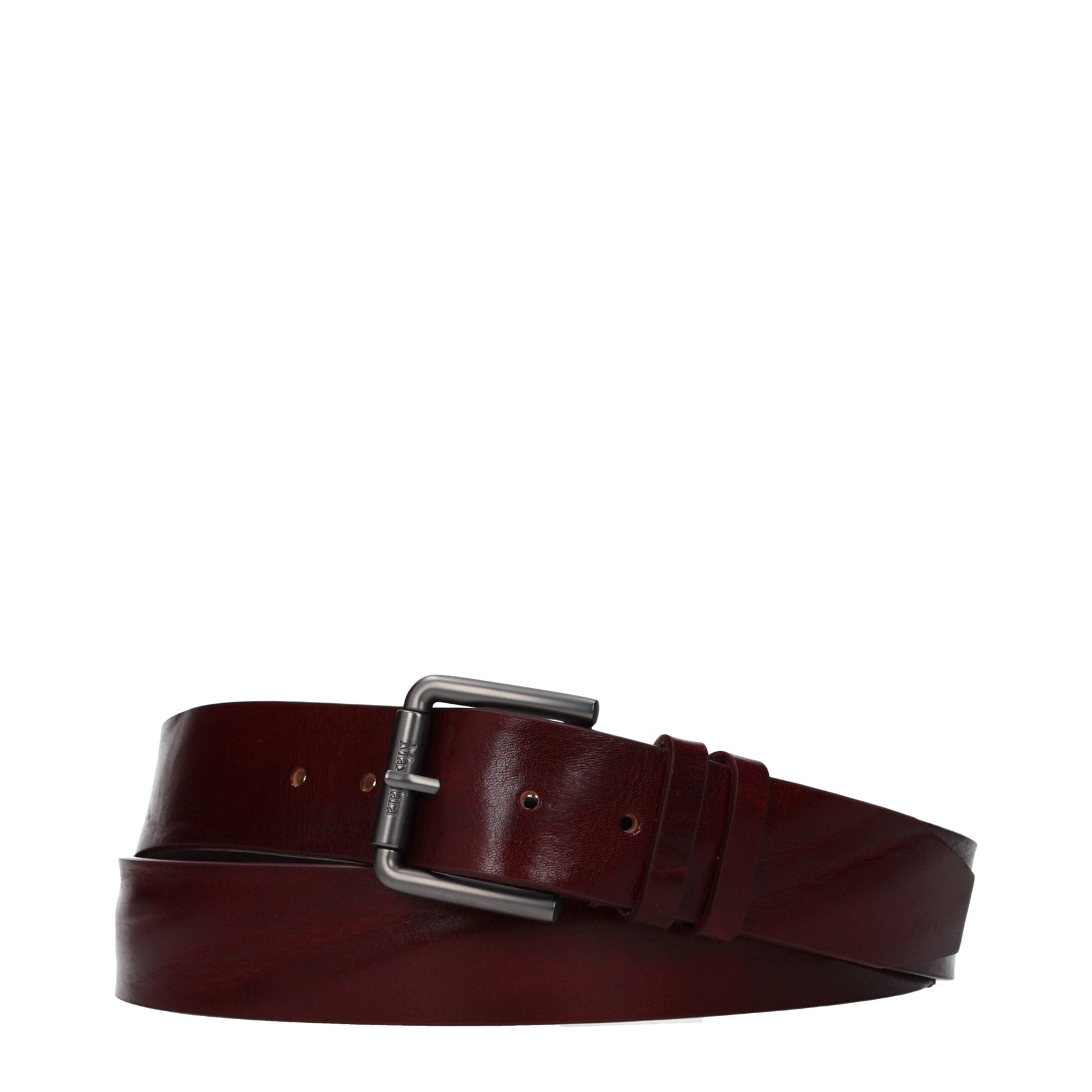 Max Mara Red Leather Regular Belt | Regal Royce