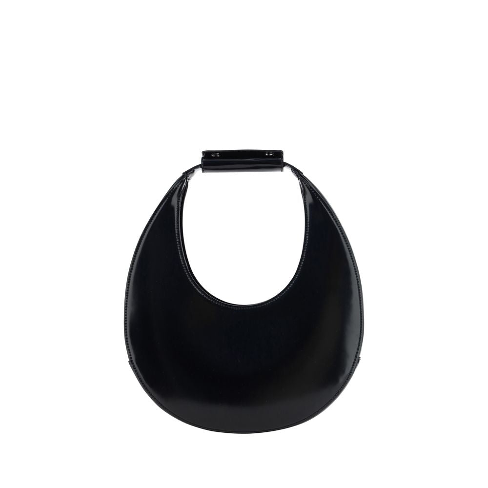 Staud Black Calf Leather Bos Taurus Shoulder Bag | Regal Royce