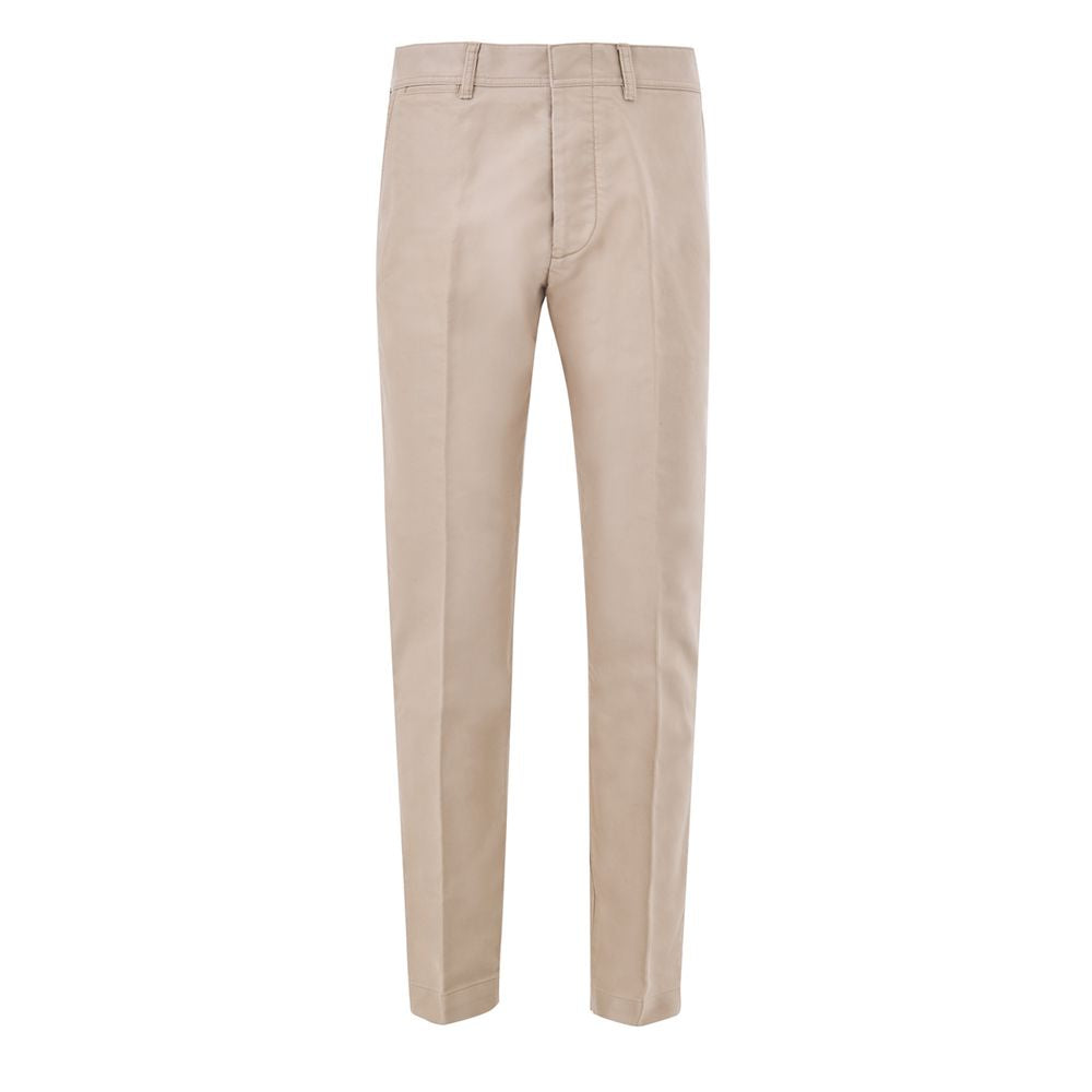 Tom Ford Beige Cotton Chino Pants | Regal Royce