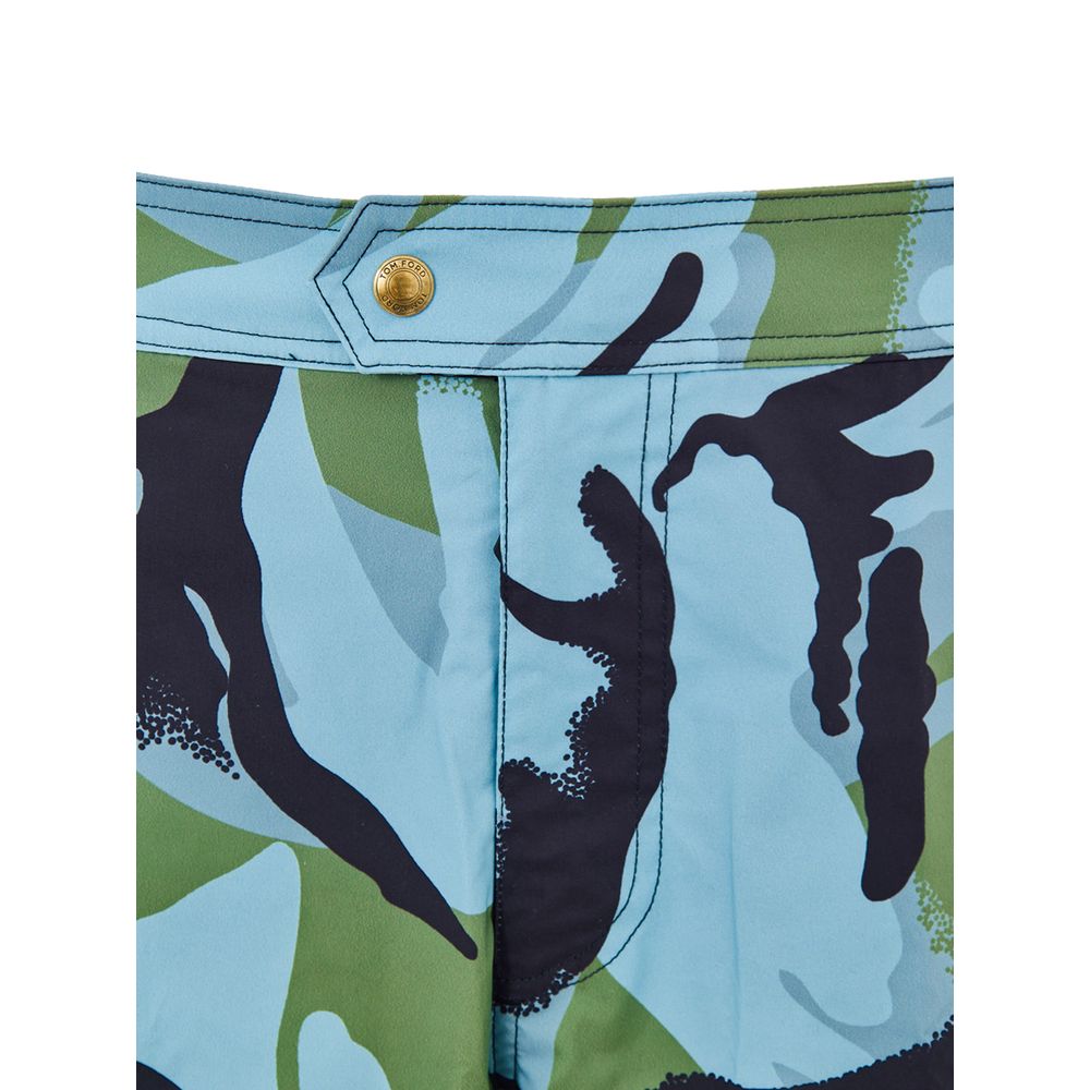 Tom Ford Multicolor Polyamide Swim Shorts | Regal Royce