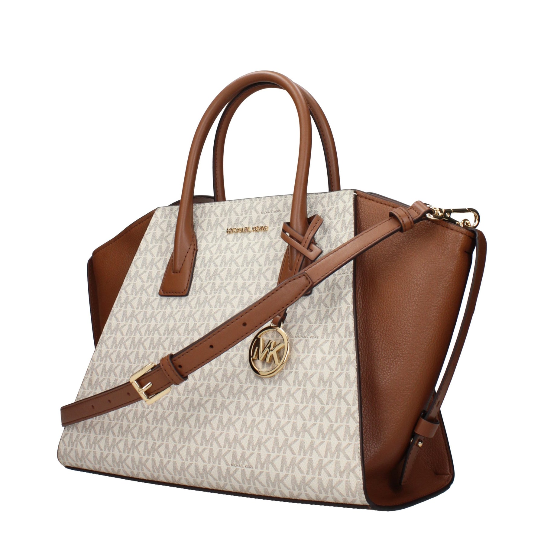 Michael Kors Beige Fabric Handbag | Regal Royce