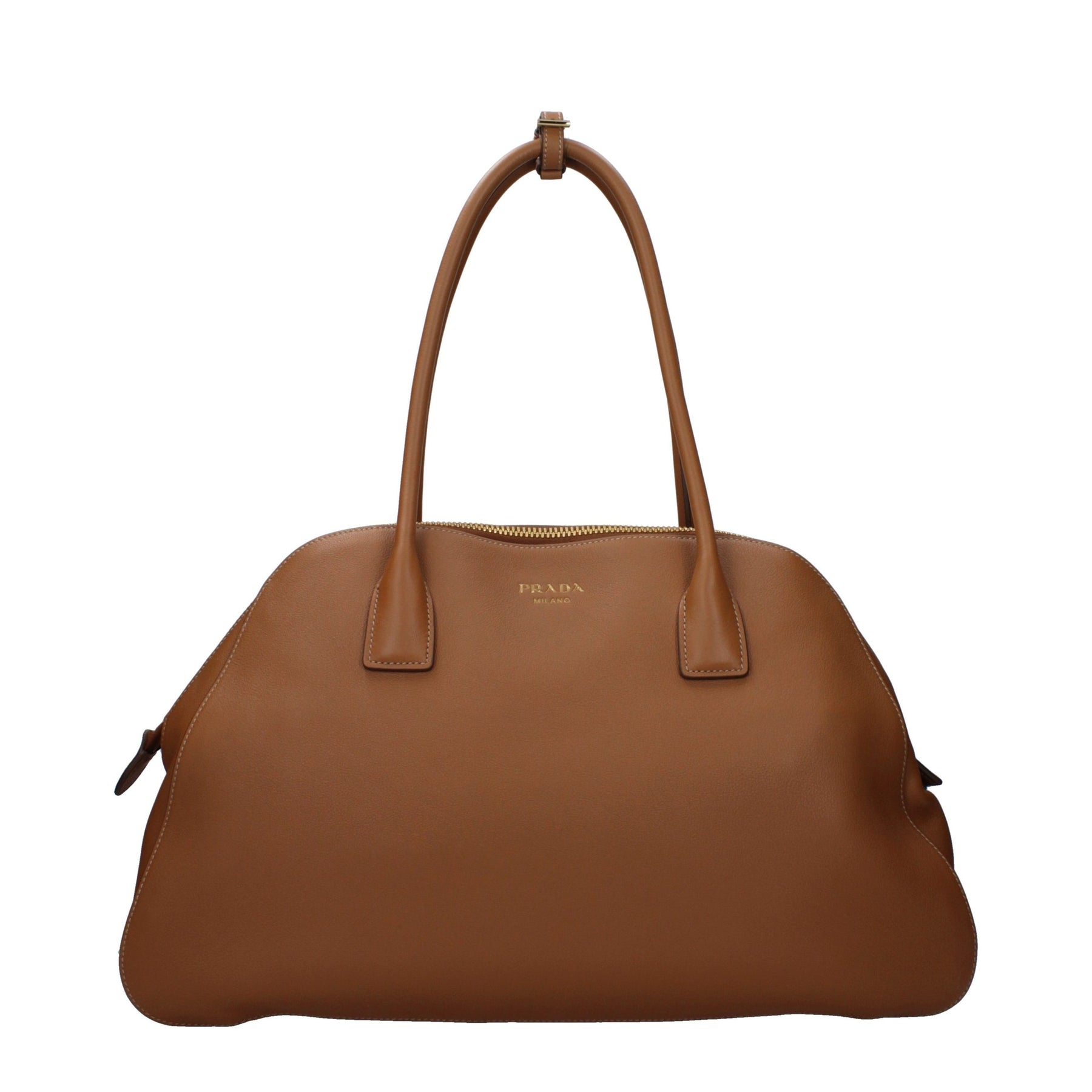 Prada Brown Leather Shoulder Bag | Regal Royce