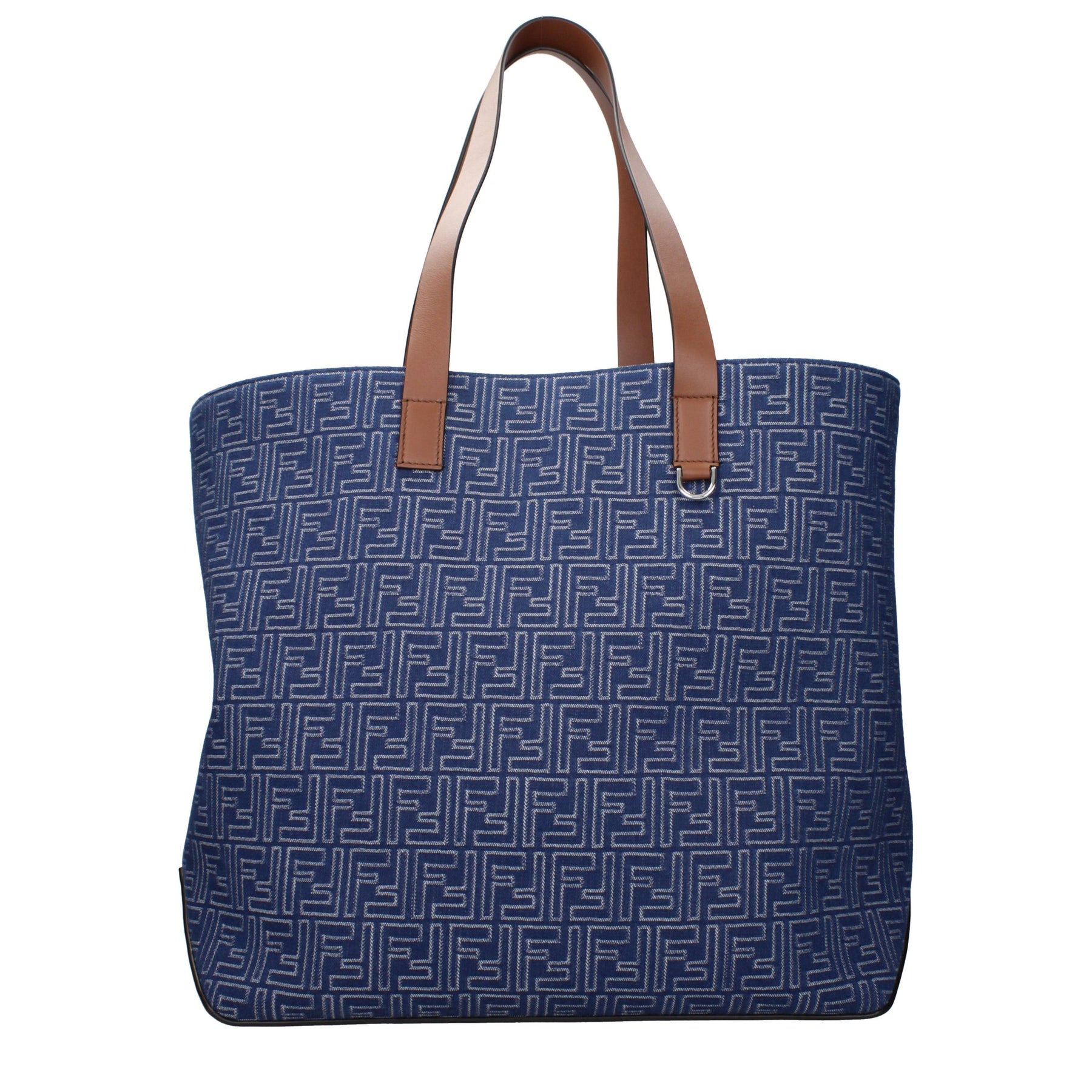 Fendi Blue Fabric Shoulder Bag | Regal Royce