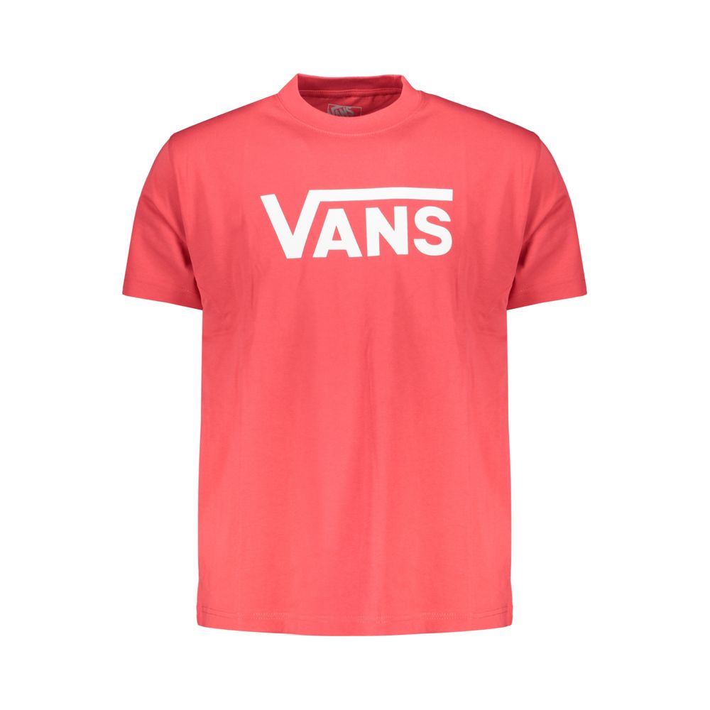 Vans Rosso Cotton Men T-Shirt | Regal Royce