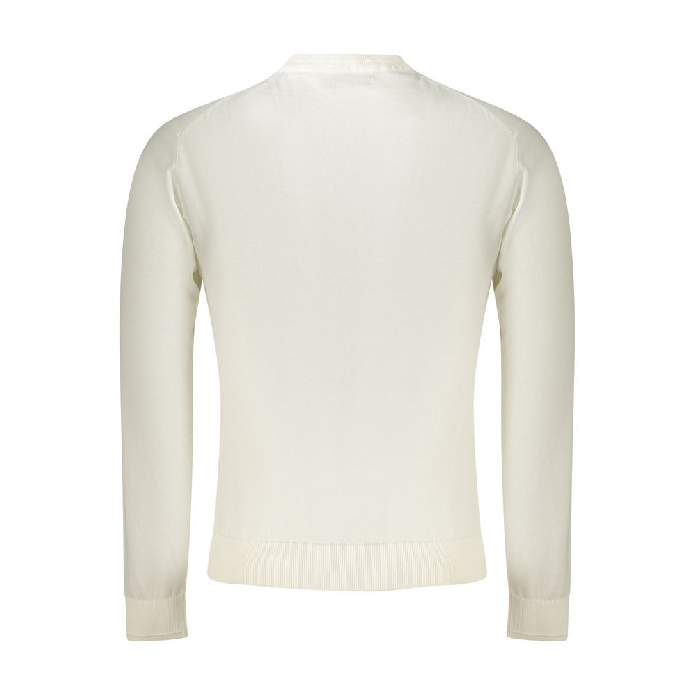 Napapijri White Cotton Men Shirt | Regal Royce