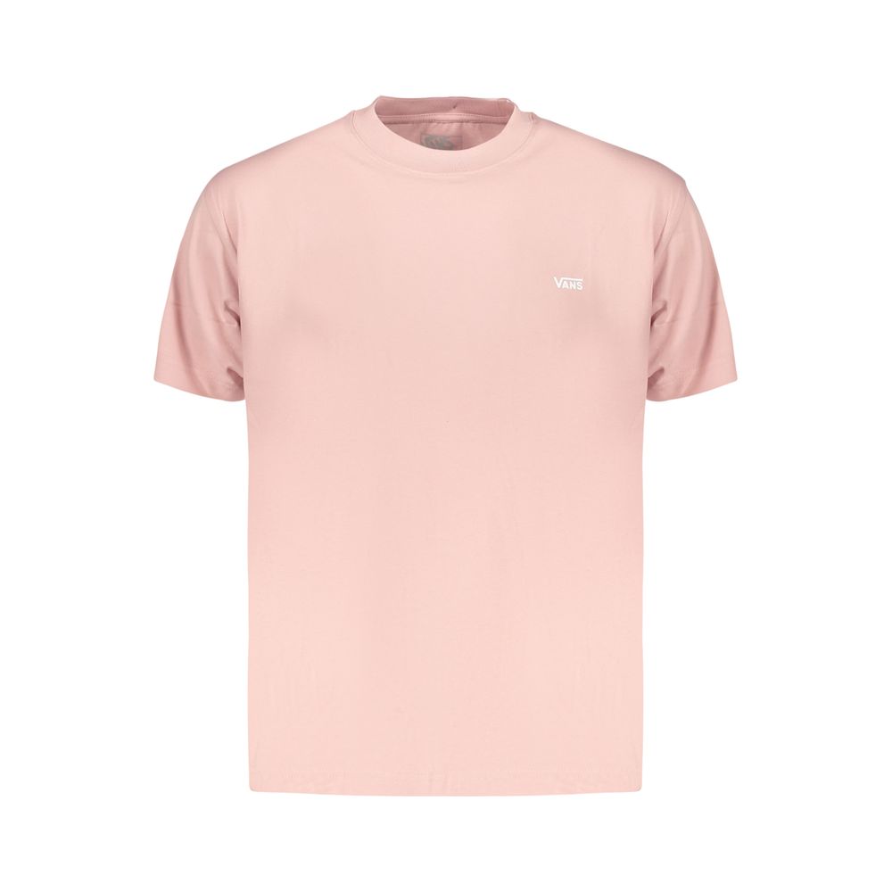 Vans Pink Cotton Men T-Shirt | Regal Royce