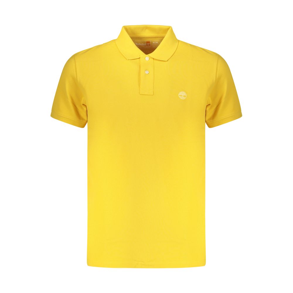 Timberland Yellow Cotton Men Polo Shirt | Regal Royce