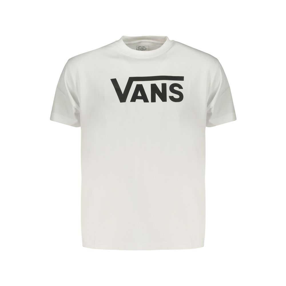 Vans Bianco Cotton Men T-Shirt | Regal Royce