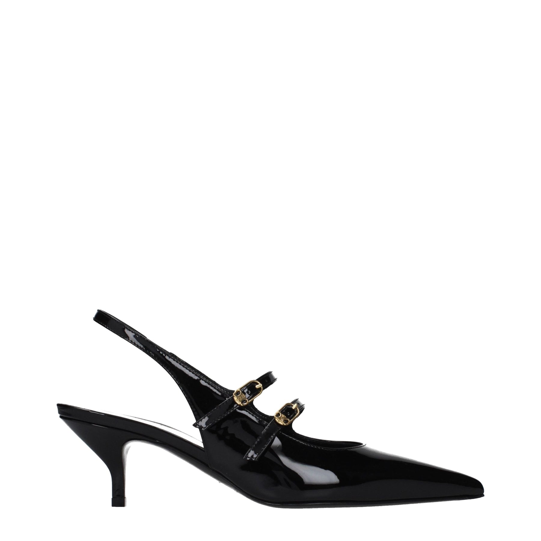 Celine Black Leather Sandals | Regal Royce