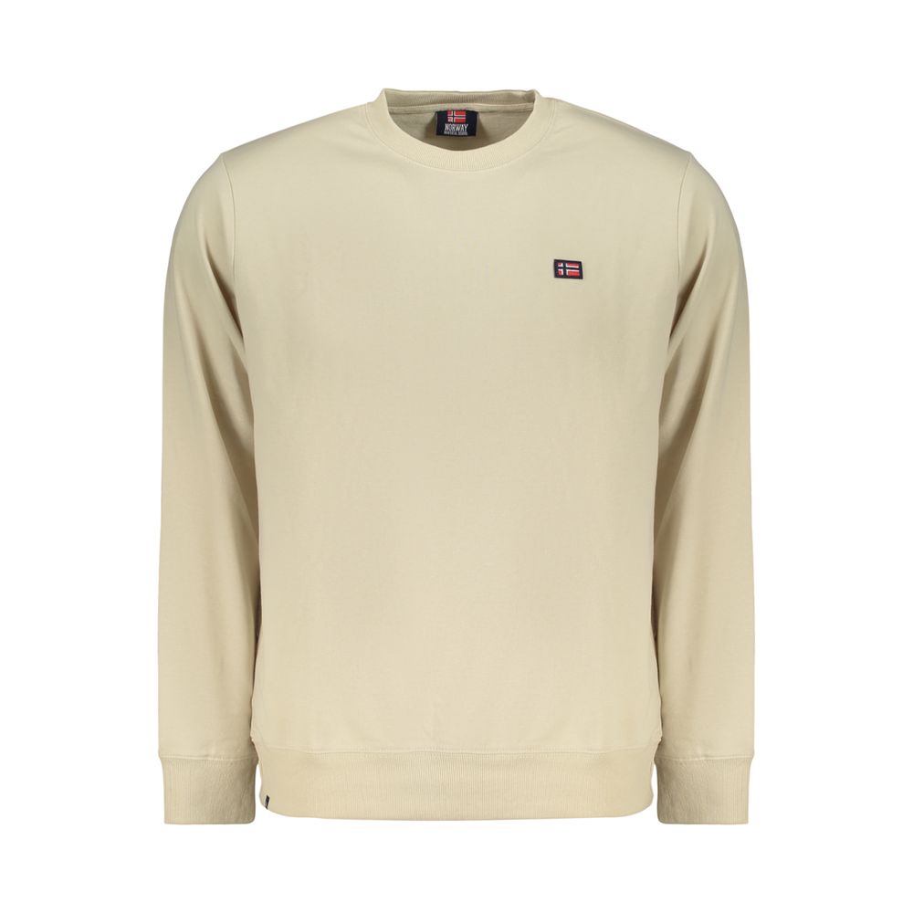 Norway 1963 Beige Cotton Men Sweatshirt | Regal Royce