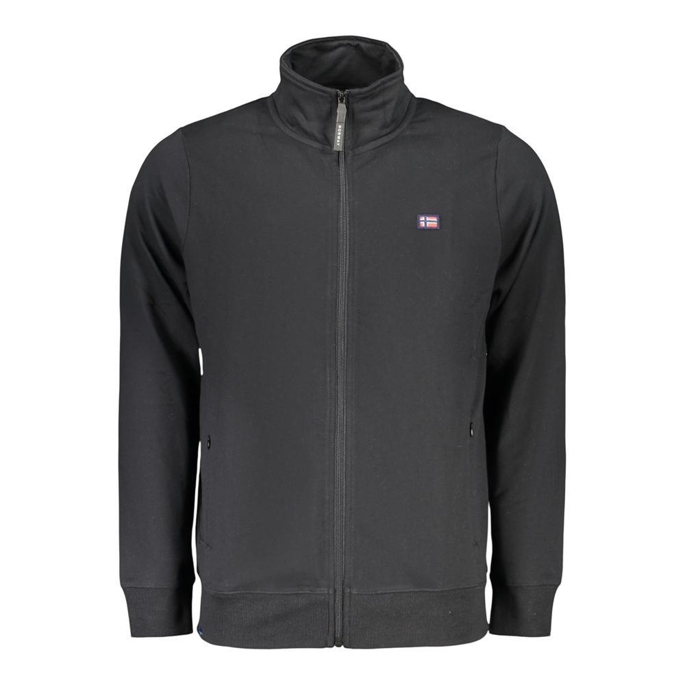 Norway 1963 Black Cotton Men's Sweatshirt | Regal Royce