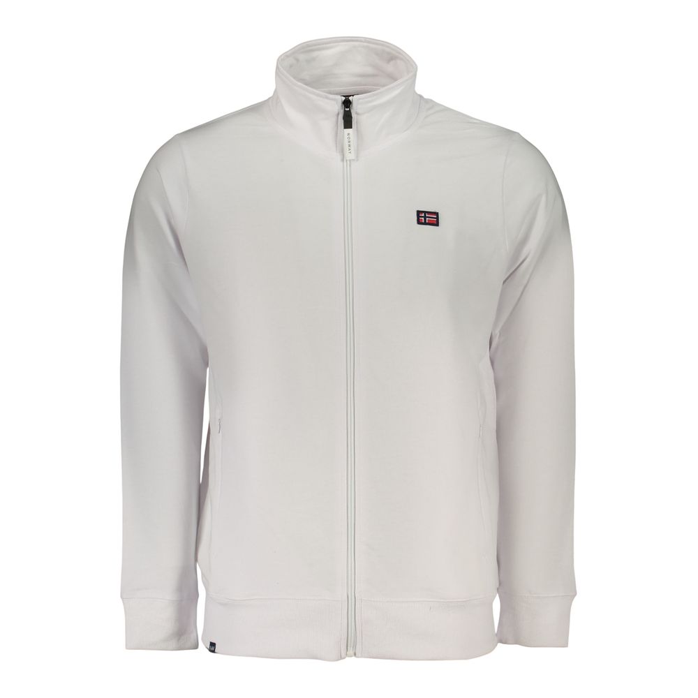 Norway 1963 Bianco Cotton Men Sweatshirt | Regal Royce
