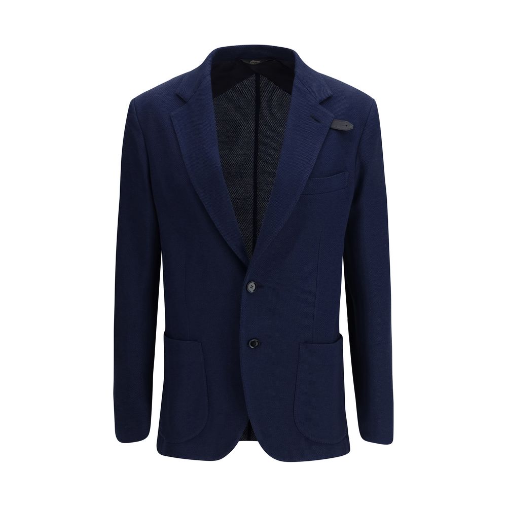 Brioni Black Silk Blazer | Regal Royce