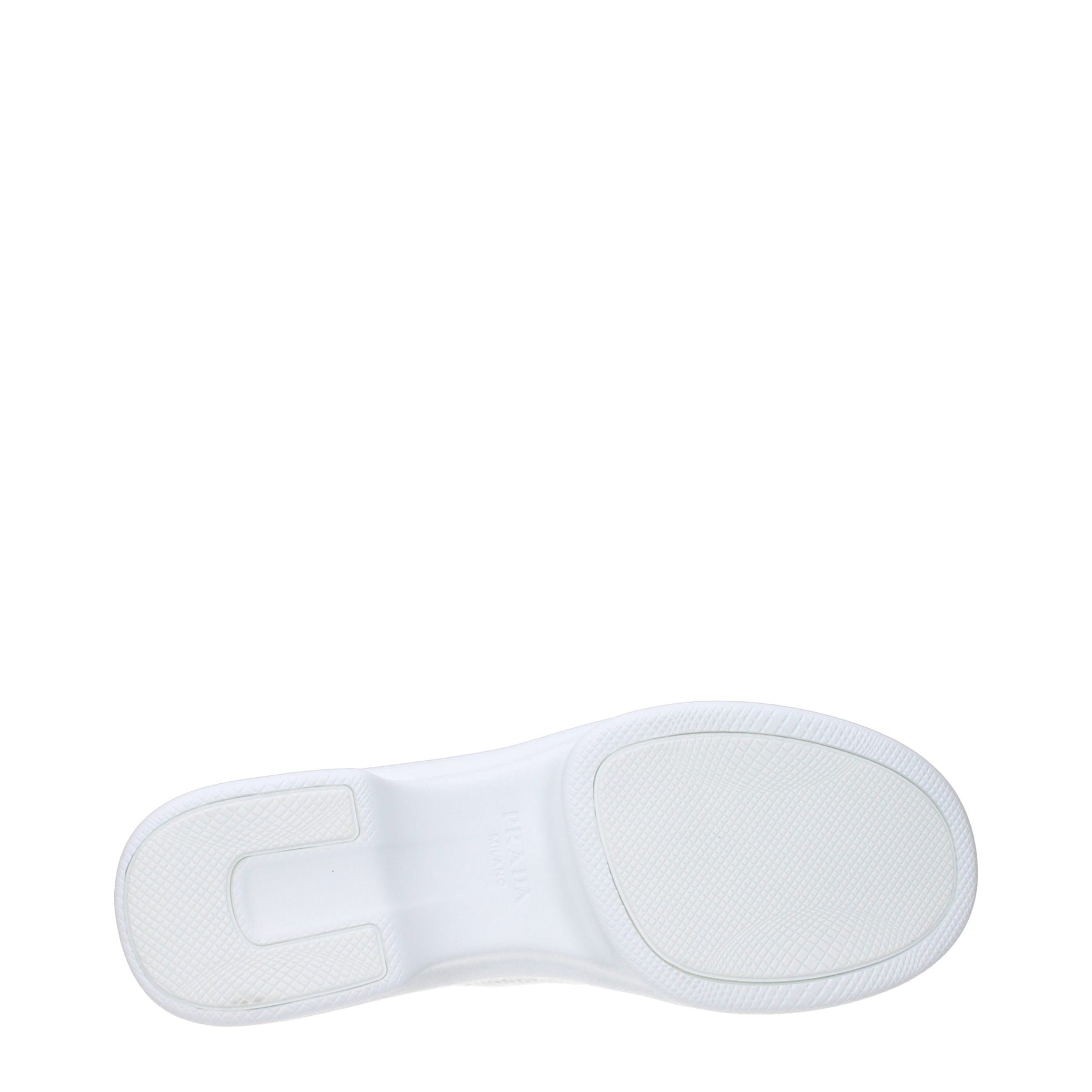Prada White Fabric Low Top Sneakers | Regal Royce